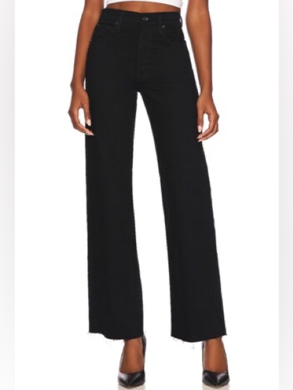 SLVRLAKE Grace High-Rise Wide-Leg Jeans